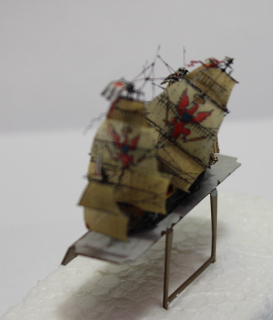 Frigate "Friedrich Wilhelm zu Pferde" (1 p.) 1860 Heinrich Modelle H 57 VL- no shipping - only collection in shop!